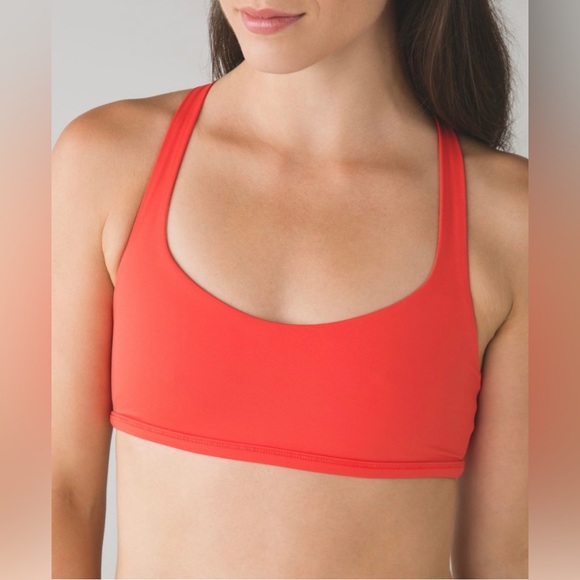 Lululemon Free To Be Wild Bra Alarming Red - Picture 4 of 8